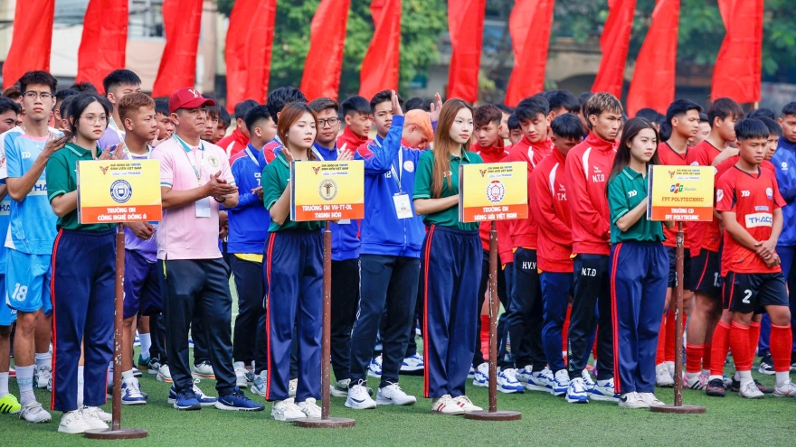 Khai mạc vòng loại phía bắc Giải bóng đá Thanh Niên sinh viên Việt Nam năm 2026